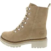 Rieker Snørestøvletter lysebeige