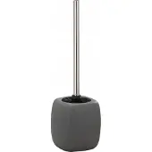 Wenko container FARO Pilkas + toilet brush,