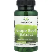 Swanson Health , Vinbærfrugt Ekstrakt, 50 mg, 120 Kapsler