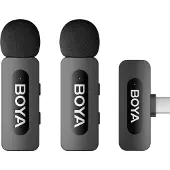 Boya BY-V20 (V2.0), Clip-on mikrofon, 20 - 16000 Hz, 80 dB, Trådløs, USB, 100 m