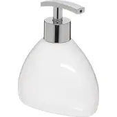 5 Five Sæbedispenser SILK, keramik, hvid