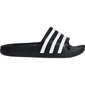 Adidas adilette Aqua Badesandal - Sort/Hvid Børn, størrelse 37
