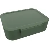 Euromic LUNCH BUDDIES Army Green lunch box w/clip&divider