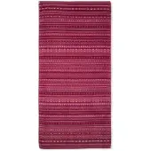Pip studio Geometric Print Dark Pink 55x100
