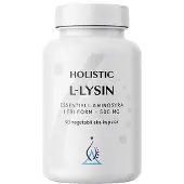 Holistic L-lysin 500 mg 90 vegetabilske kapsler