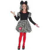 Creaciones Llopis Dalmatinerhjerte Pigekostume