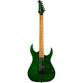 Spira Guitars S-450 TGR Flame Maple Gloss Trans Green