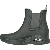 SKECHERS Chelsea Boots 'Uno Rugged Dancing In The Rain' oliven