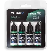 Wittmax True Metallic Metal set Dusken Green 4x18ml