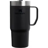 Stanley The Everyday Suburban Mug 2.0 16oz, Black 10-13861-042 insulated mug with lid, 470 ml