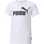 Puma Essentials Logo Tee Youth, Guide, White, 1-2Y
