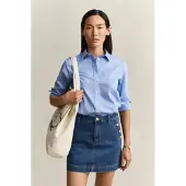 Gant Regular Fit Poplin Skjorte Med Lange ærmer