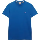 Superdry Bluser & t-shirts 'Essentials' royalblå / lyserød