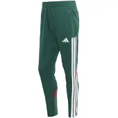Adidas Sportsbukser 'TIRO' mørkegrøn / rød / hvid