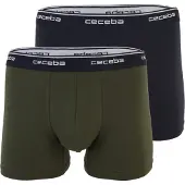 Ceceba Boksershorts oliven / sort / offwhite