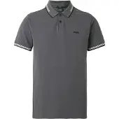 BOSS Bluser & t-shirts 'Paul' mørkegrå / sort / hvid