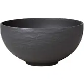Villeroy & Boch Manufacture Rock suppeskål Ø13 cm Sort
