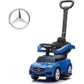 Milly Mally Važiuoklė su rączką MERCEDES C-Class Deluxe Mėlyna