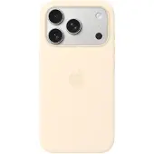 Apple iPhone 17 Pro Silicone Case with MagSafe - Vanilla