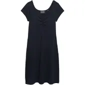 Superdry Superdrytil kvinder. W8012110A Sweetheart-kjole i marineblå (S), Casual, Bomuld, Korte ærmer