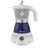 Ariete Capri Moka Til 4 kopper Mørkeblå
