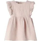Lil´ Atelier Piger Fulina Kortærmet Kjole Peach Whip