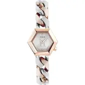 Philipp Plein Dameur PWWBA0223 The Hexagon Sølvfarvet/Stål Ø28 mm