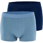 Dagi Boksershorts navy / lyseblå