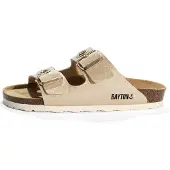 Bayton Pantoletter 'JANNY' beige / lysebeige / sort