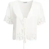 Influencer Bluse hvid