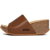 Bayton Pantoletter 'Fuerte' beige / camel / sort