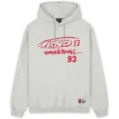 AND1 Sweatshirt grå / rød