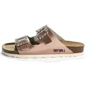 Bayton Pantoletter 'STRASS ATLAS' brun / pink