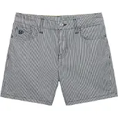 Superdry Superdrytil kvinder. W7110488A Short Rise Stripe marineblå (28), Casual, Bomuld