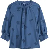 Seasalt Cornwall Bluse 'Moor Grass' blå / marin