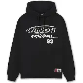 AND1 Sweatshirt sort / hvid
