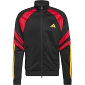 Adidas Sportssweatjakke 'TIRO' gul / rød / sort