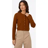 Brave Soul Cardigan cognac