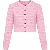 Brave Soul Cardigan lyserød