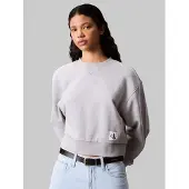 Calvin Klein Jeans French Terrry Cropped Sweatshirt