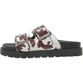 Buffalo Pantoletter 'Raya Ari' creme / brun