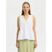 Selected Bluse 'SLFBLAIR' hvid