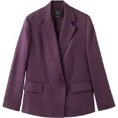 Mango Blazer 'TEMPOLI' brombær
