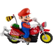 Hot Wheels Fjernstyret Motorcykel - Mario Movie II - Mario Wheel - - OneSize - Bil