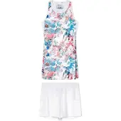 EA7 EA7til kvinder. 7W000894_AF21681 Tennis Pro kjole hvid (XXL), Sport, Polyester, Uden ærmer/stropper