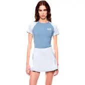 EA7 EA7til kvinder. 7W000892_AF14524 Tennis Pro nederdel blå (S), Sport, Tennis/padeltennis, Polyester