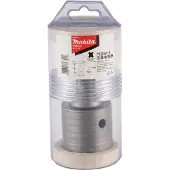 Makita - Kerneskæreradapter med borbit - for mursten, ventileret beton, byggeblokke, sandkaldmursten - 68 mm - SDS-plus