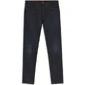 HUGO Extra slim fit jeans i mørkeblå denim med stræk