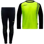 Uhlsport Målmandssæt Impulse - Gul/Sort Børn, størrelse Small