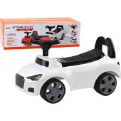 Lean cars Lean Toys Paspiriama mašinėlė QX-3396, baltos spalvos